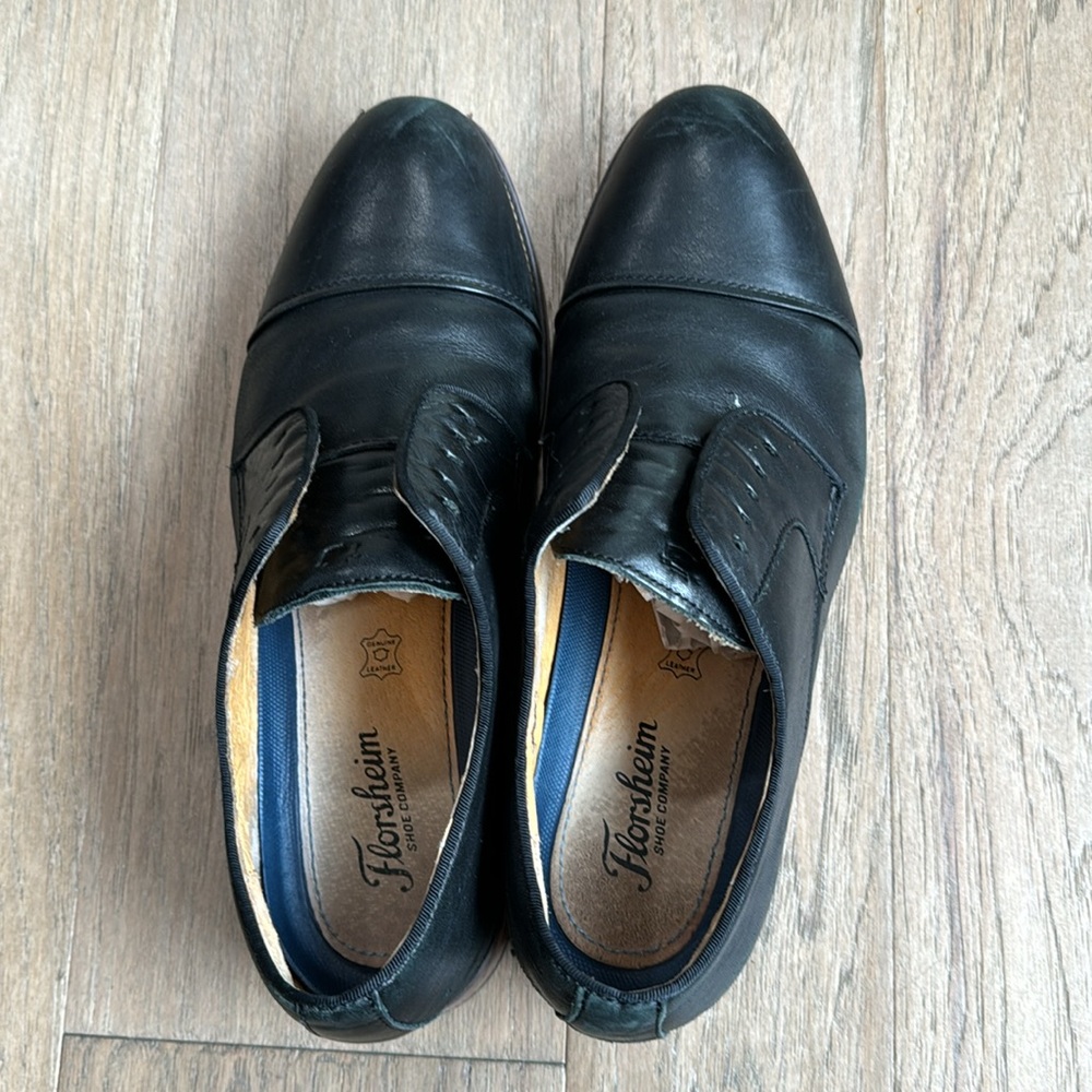 Florsheim Men’s 9.5 Cap Toe Oxford Leather Shoes - Picture 4 of 7